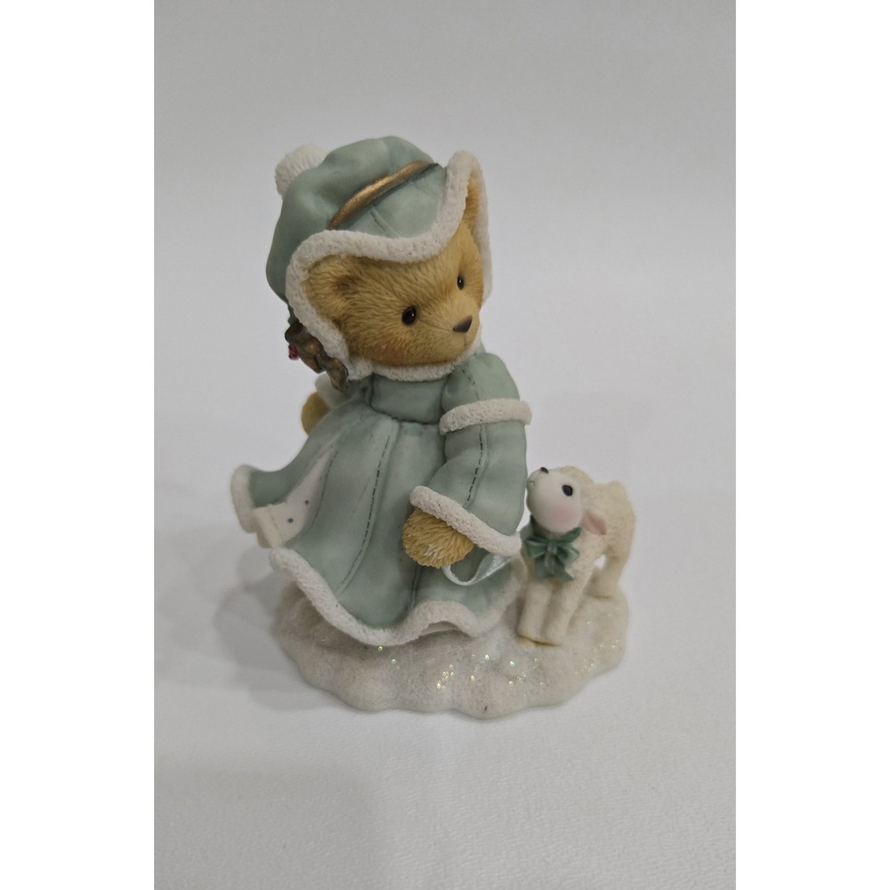 1999 Cherished Teddies Felicia Joy To The World 533890 Limited Edition Figurine